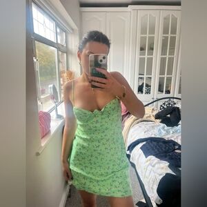 Green Mini Dress